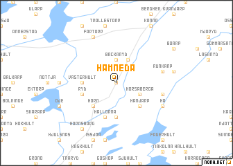 map of Hamneda