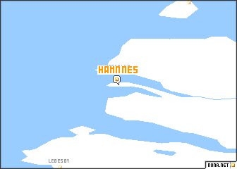 map of Hamnnes