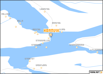 map of Hamnvik