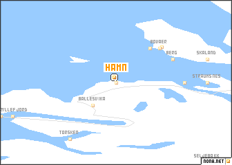 map of Hamn