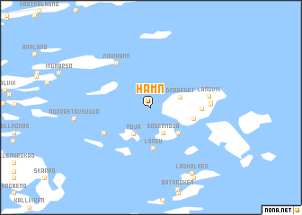 map of Hamn