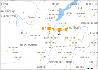 map of Hamoka