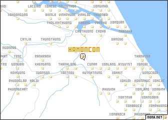 map of Hà Môn Cồn