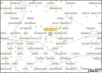 map of Hamont