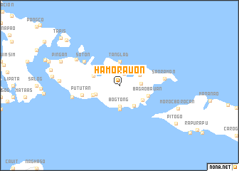map of Hamorauon