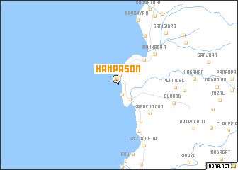 map of Hampason