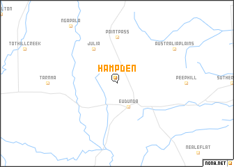 map of Hampden