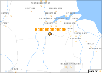 map of Hamperanperak