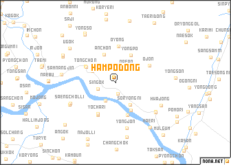 map of Hamp\