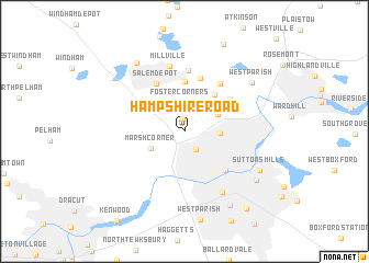map of Hampshire Road