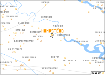 map of Hampstead