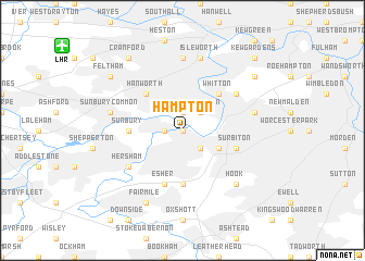 map of Hampton