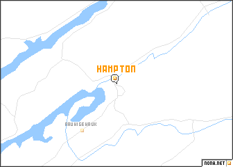 map of Hampton