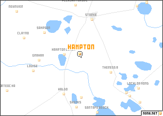 map of Hampton