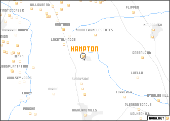 map of Hampton