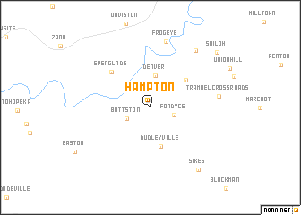 map of Hampton