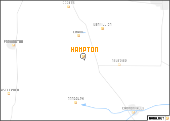 map of Hampton