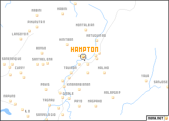 map of Hampton