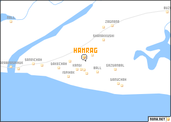 map of Hamrag