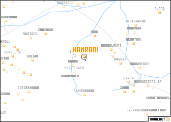 map of Hamrāni