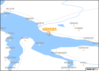 map of Hamran