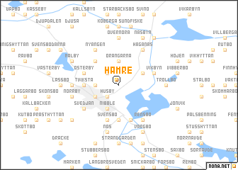 map of Hamre