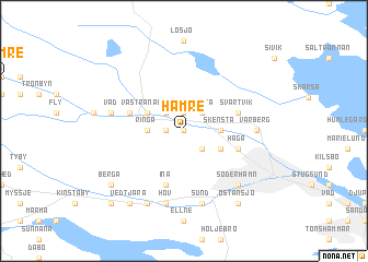 map of Hamre