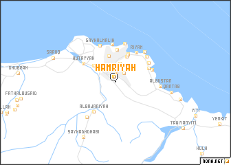 map of Ḩamrīyah