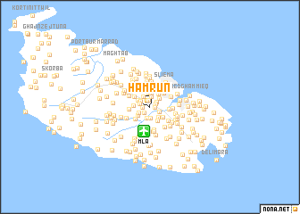 map of Ħamrun