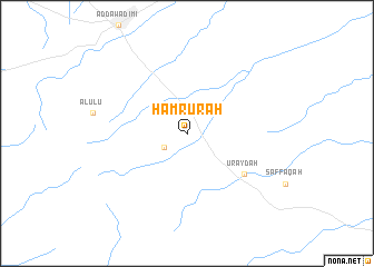 map of Ḩamrūrah