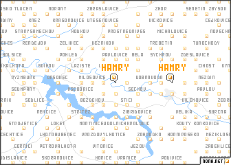 map of Hamry