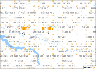 map of Hamry