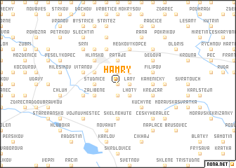 map of Hamry