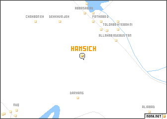 map of Hamsīch