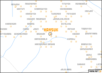 map of Hamsūk