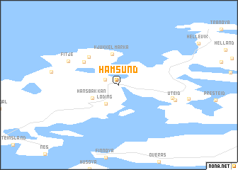 map of Hamsund