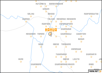 map of Hamua