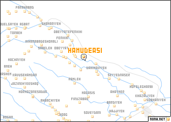 map of Ḩamūd-e ‘Āşī