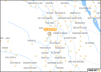 map of Ḩamūdī