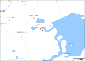 map of Hamukunga