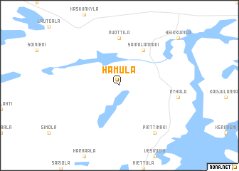 map of Hamula