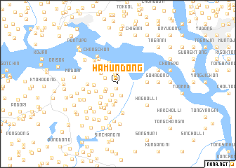 map of Hamun-dong