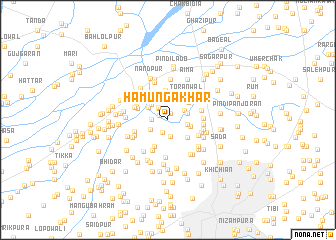 map of Hāmūn Gakhar