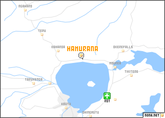 map of Hamurana