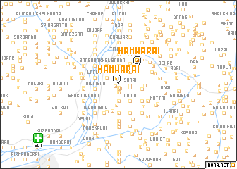 map of Hamwārai