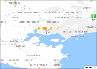 map of Hamworthy