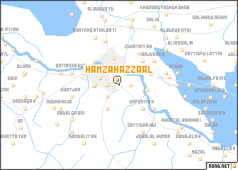 map of Ḩamzah az Za‘al