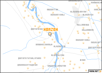 map of Ḩamzah