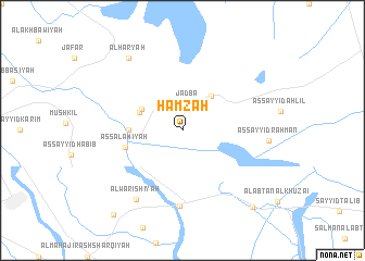 map of Ḩamzah