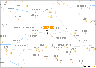 map of Hamzaki